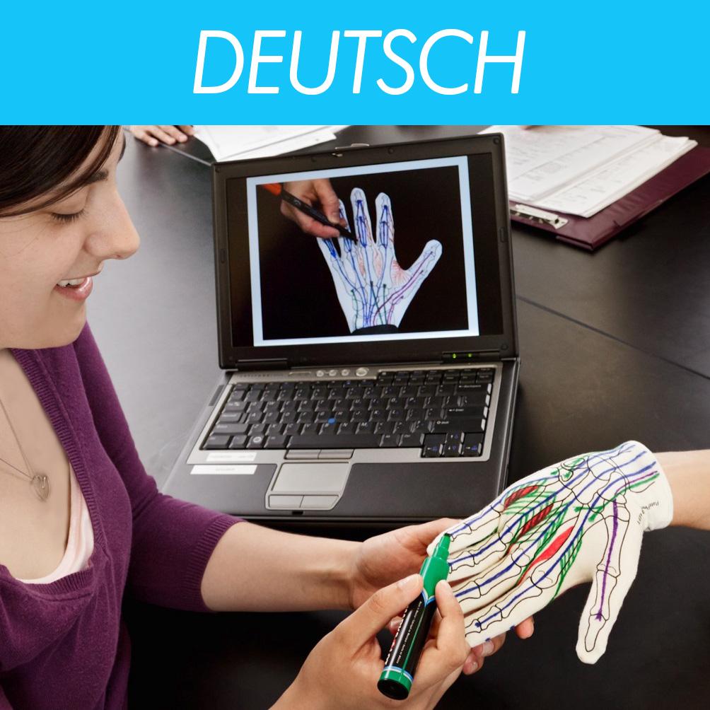 Anatomy Glove Learning System<br>German Videos<br>Deutsche Videos